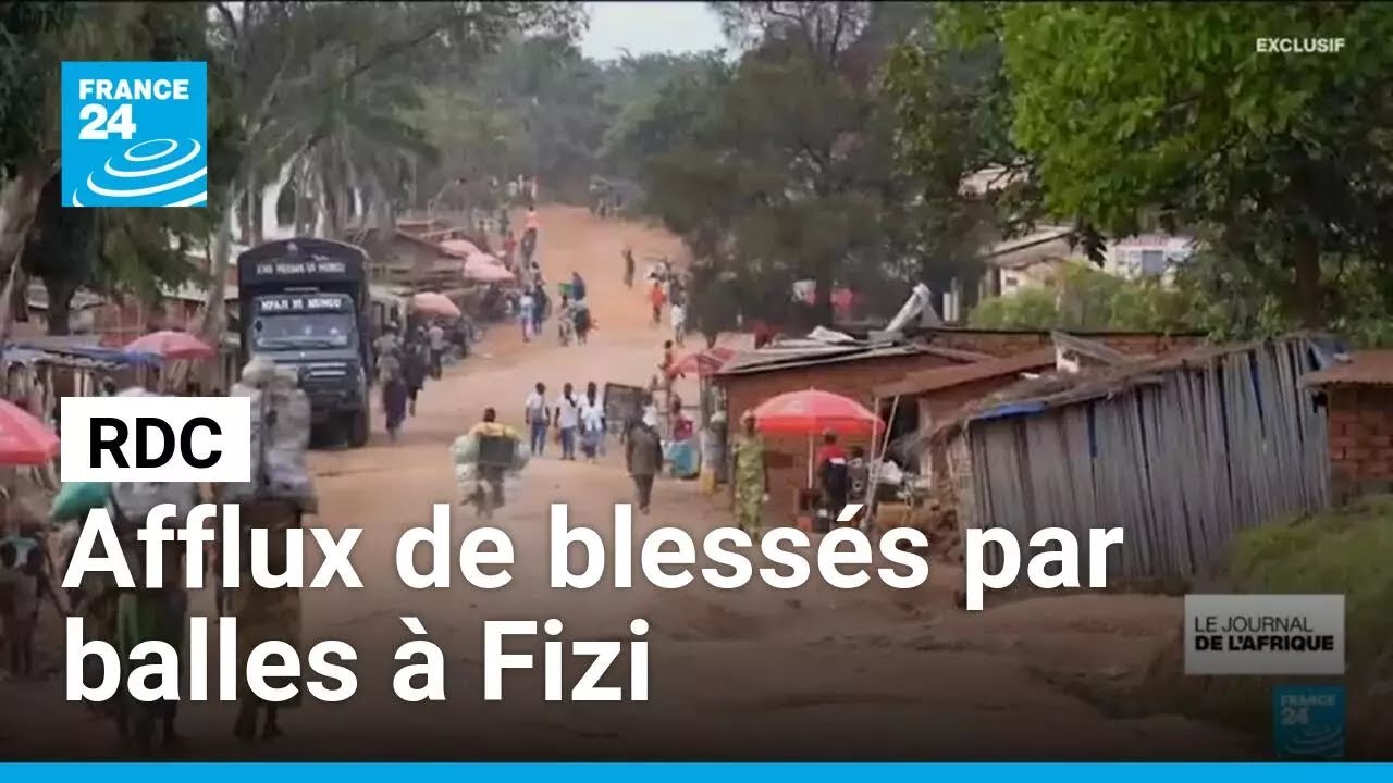 RDC : le CICR alerte sur un afflux de blessés par balles à Fizi • FRANCE 24