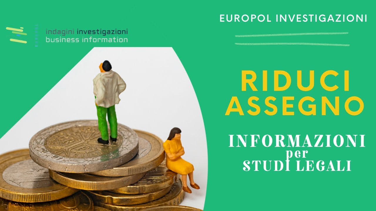 🔍💔 Come Ridurre l'Assegno di Divorzio: Strategie Legali ed Investigative 🔍💔 #RisparmioDivorzio