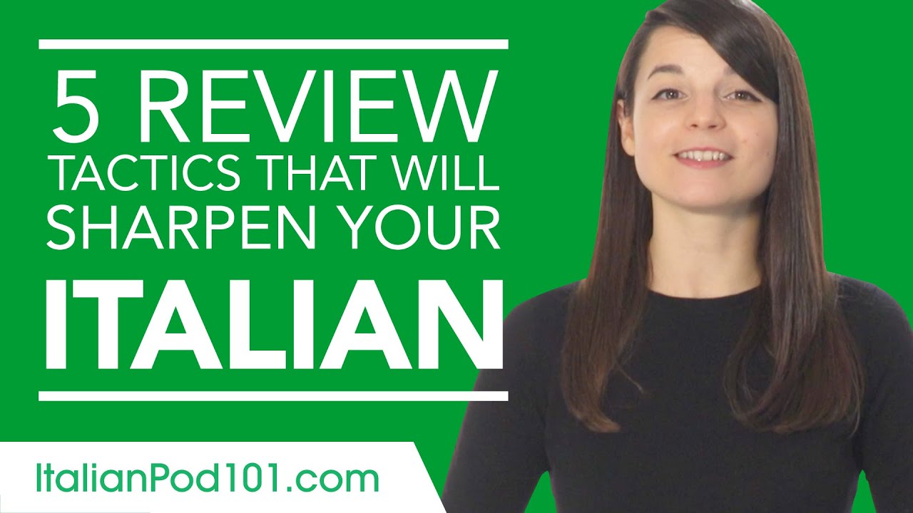 5 Self Study Strategies for Learning Italian