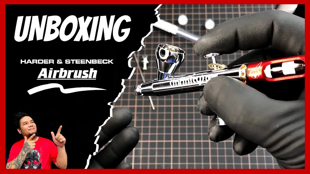 HARDER&STEENBECK Infinity CR Plus 2 in1 Airbrush Unboxing