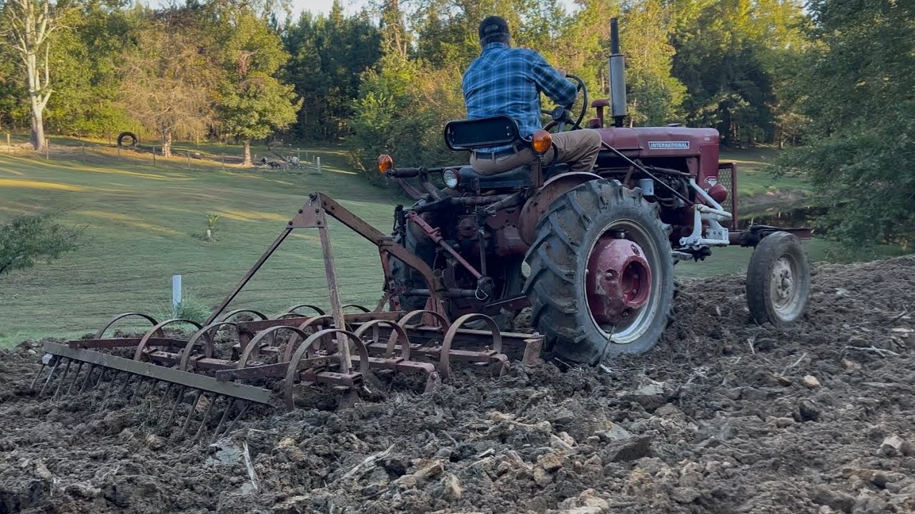 Planting Winter Rye Cover Crop