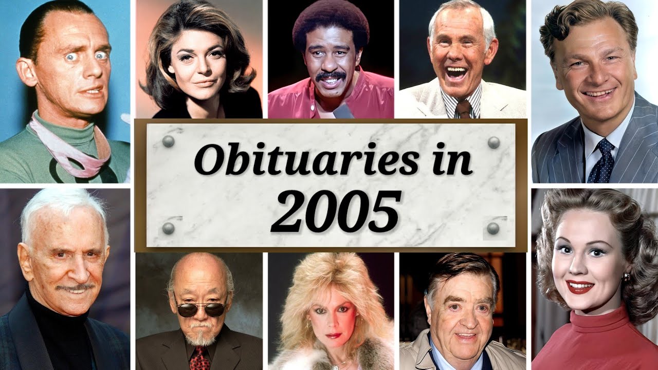 Obituary in 2005: Famous Faces We Lost in 2005