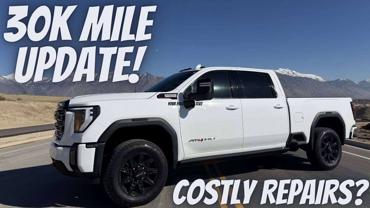 2024 GMC 3500 AT4 HD Duramax 30k Mile Update: Everything that needed fixed