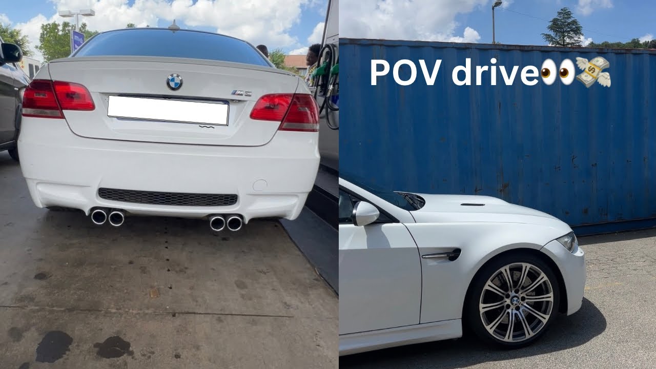 BMW M3 e92 POV drive