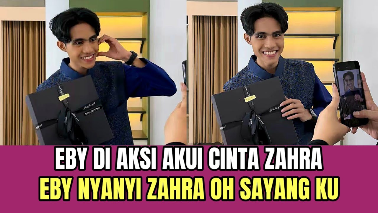 Eby di Aksi Akui Cinta Zahra, Eby Nyanyi Zahra Oh Sayang ku!