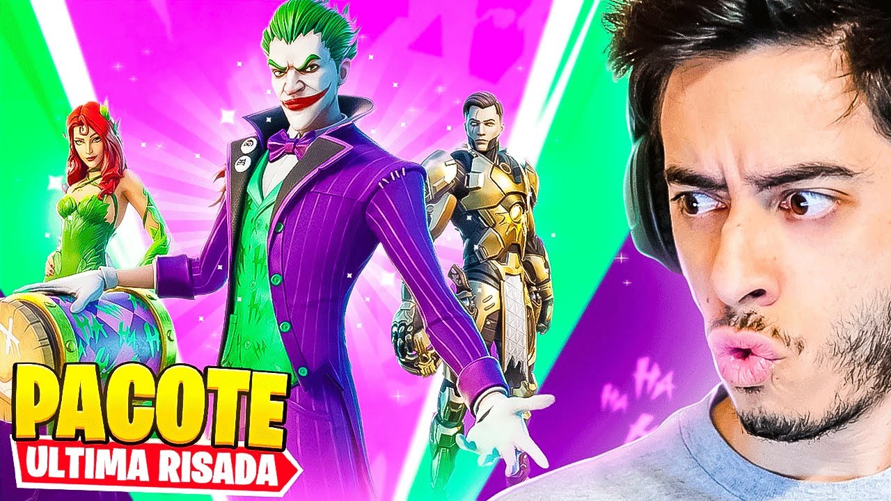 O PACOTE ÚLTIMA RISADA CHEGOU NO FORTNITE!