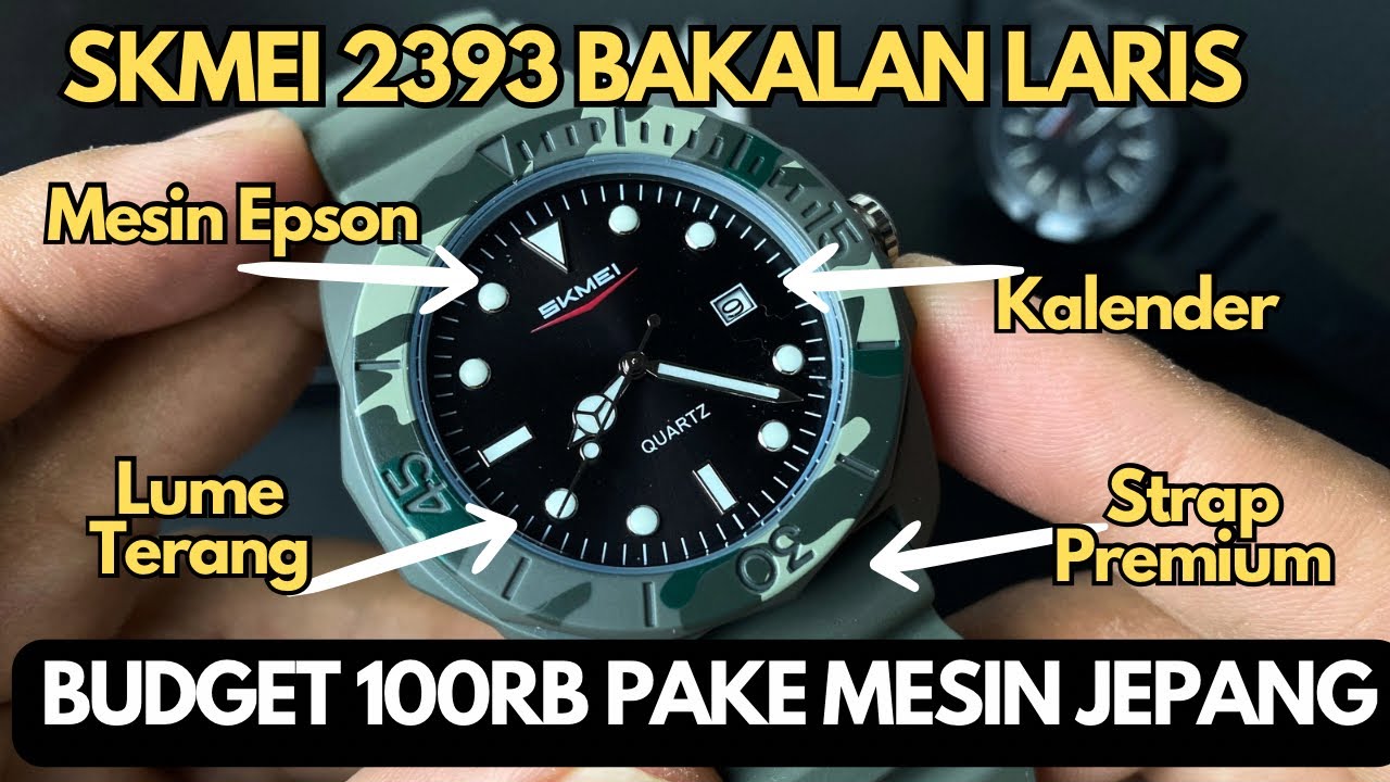 100rb JAPAN MOV'T SERIES #1: 2025 NEW EDITION SKMEI 2393