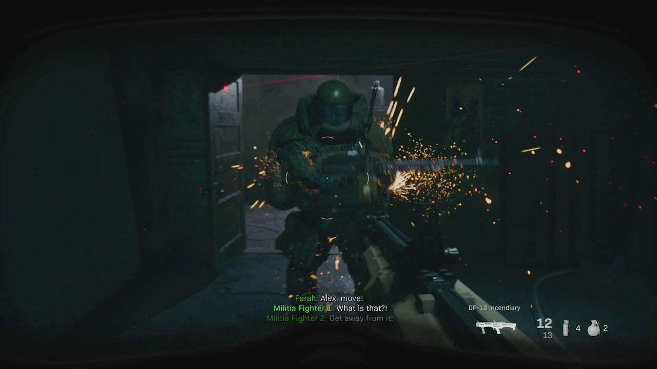 Call of Duty Modern Warfare - Into The Furnace: Juggernaut Bossfight, Plant Charges At Lab (2019)