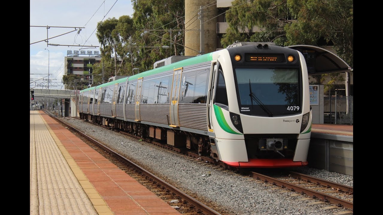 Transperth Trains at Mclver station