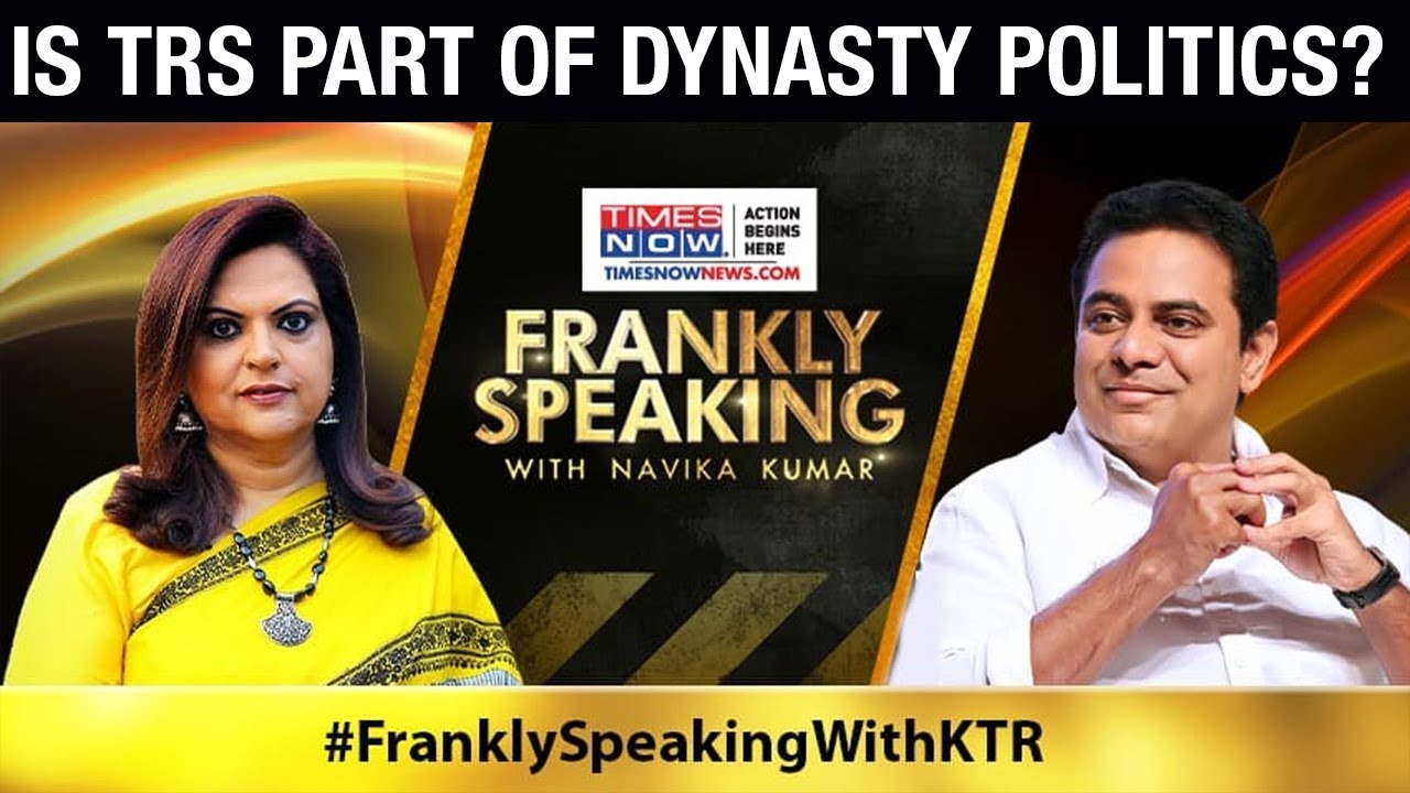 KT Rama Rao says &lsquo;We believe in being game changers not name changers&rsquo; | Frankly Speaking