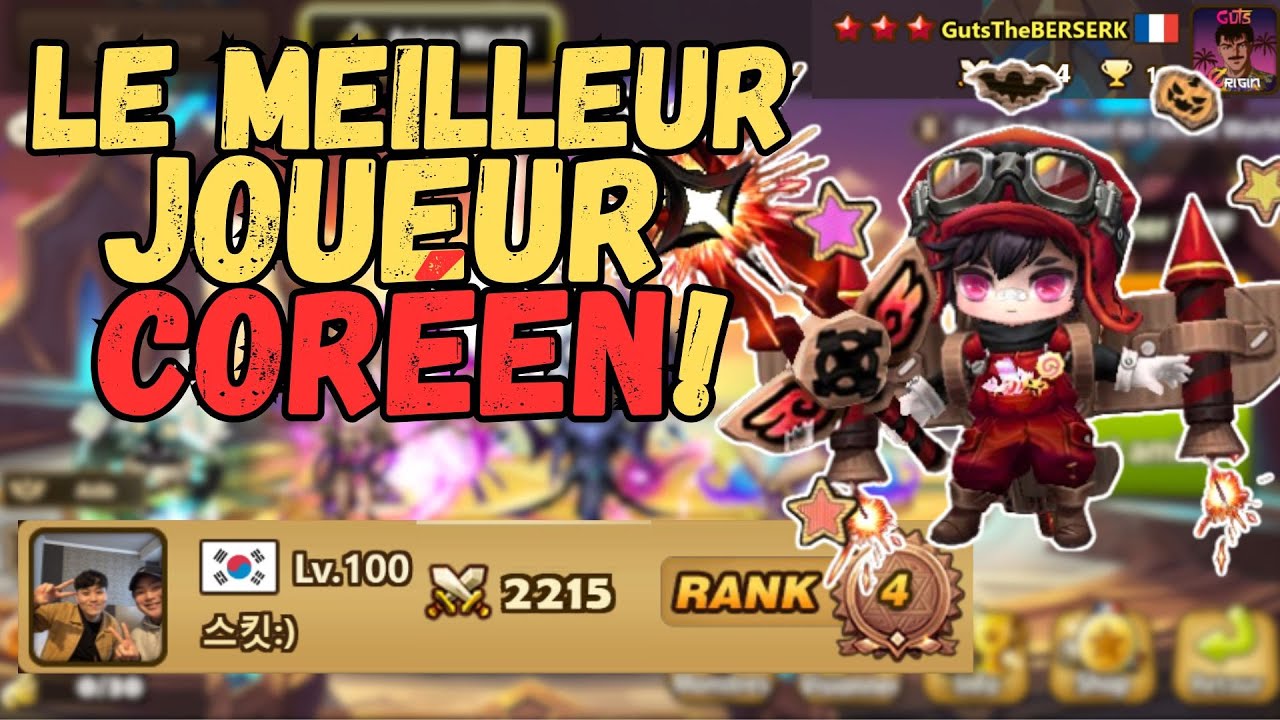 G3 RTA : SKIT, le meilleur joueur coréen ! SUMMONERS WAR