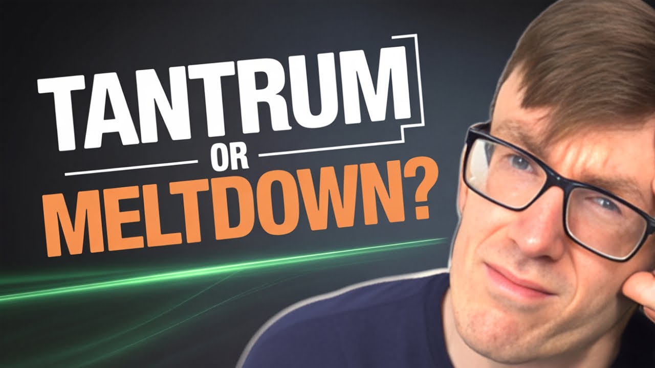 Tantrum or Autistic Meltdown? How to Tell If Your Child Needs Help
