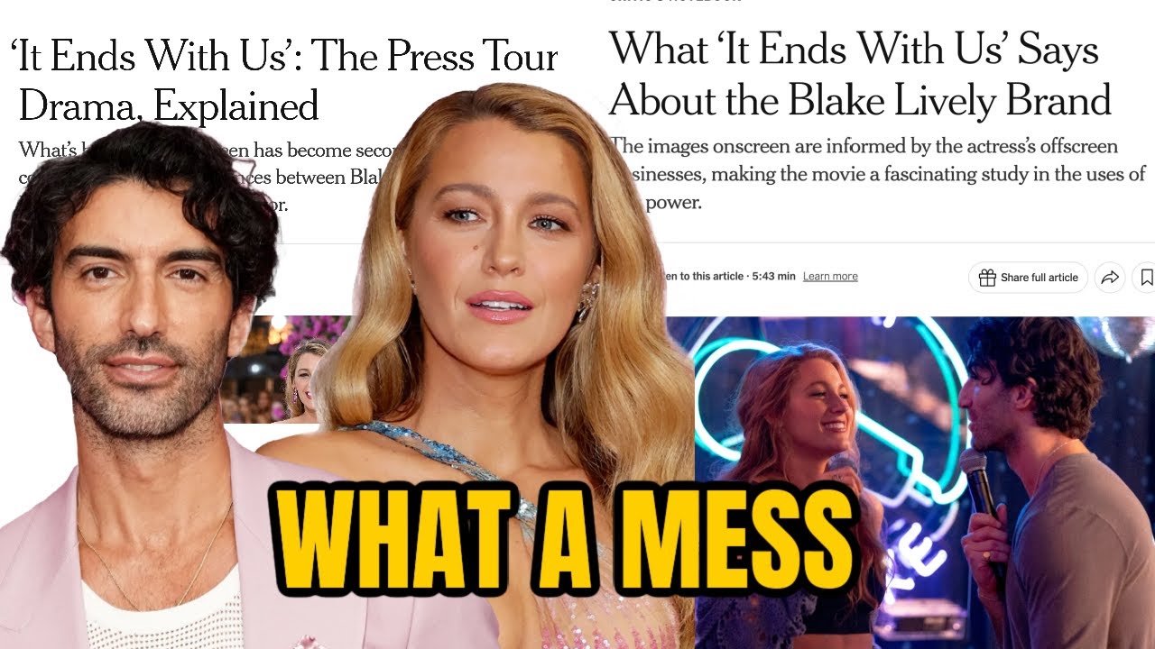 Blake Lively is RUSHING to the end of her career right now 🤯