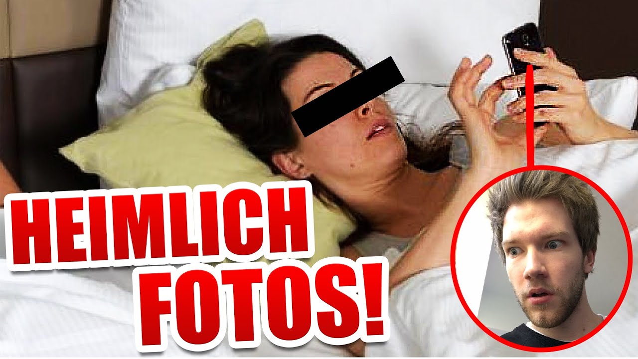 Date macht heimlich Fotos...