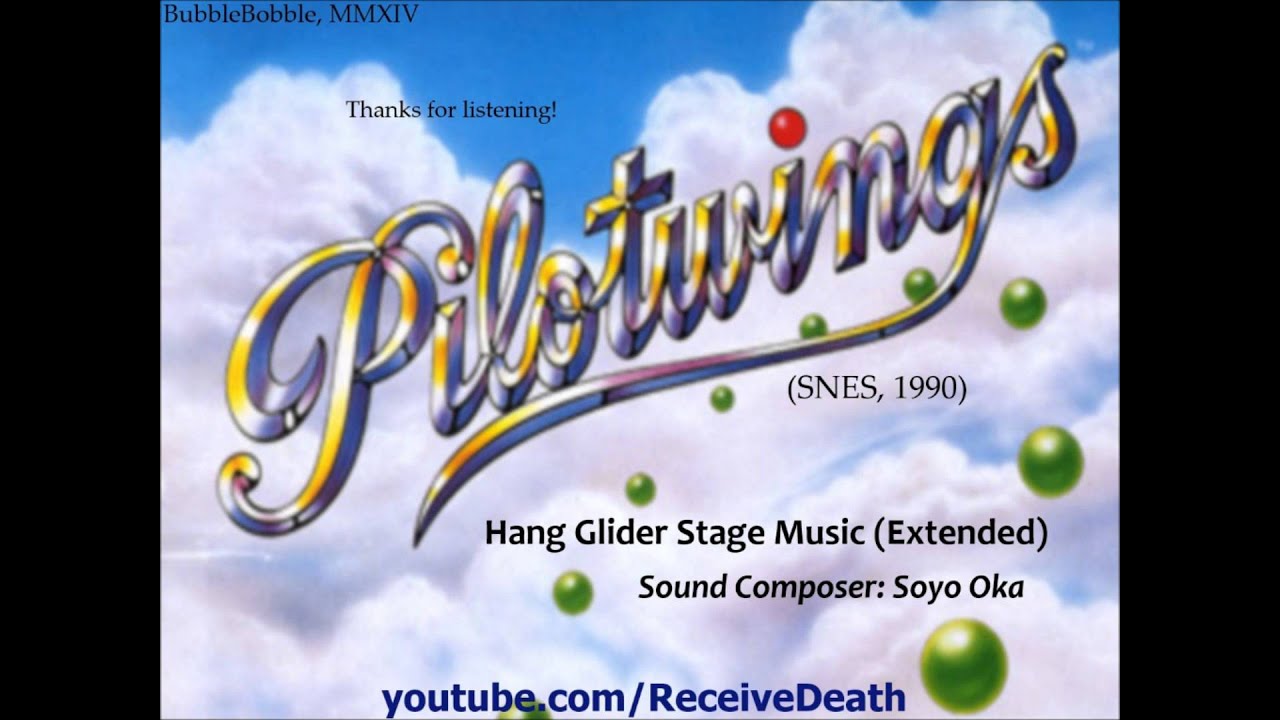 Pilotwings (SNES) - Hang Glider Stage Music (Super Extended!)