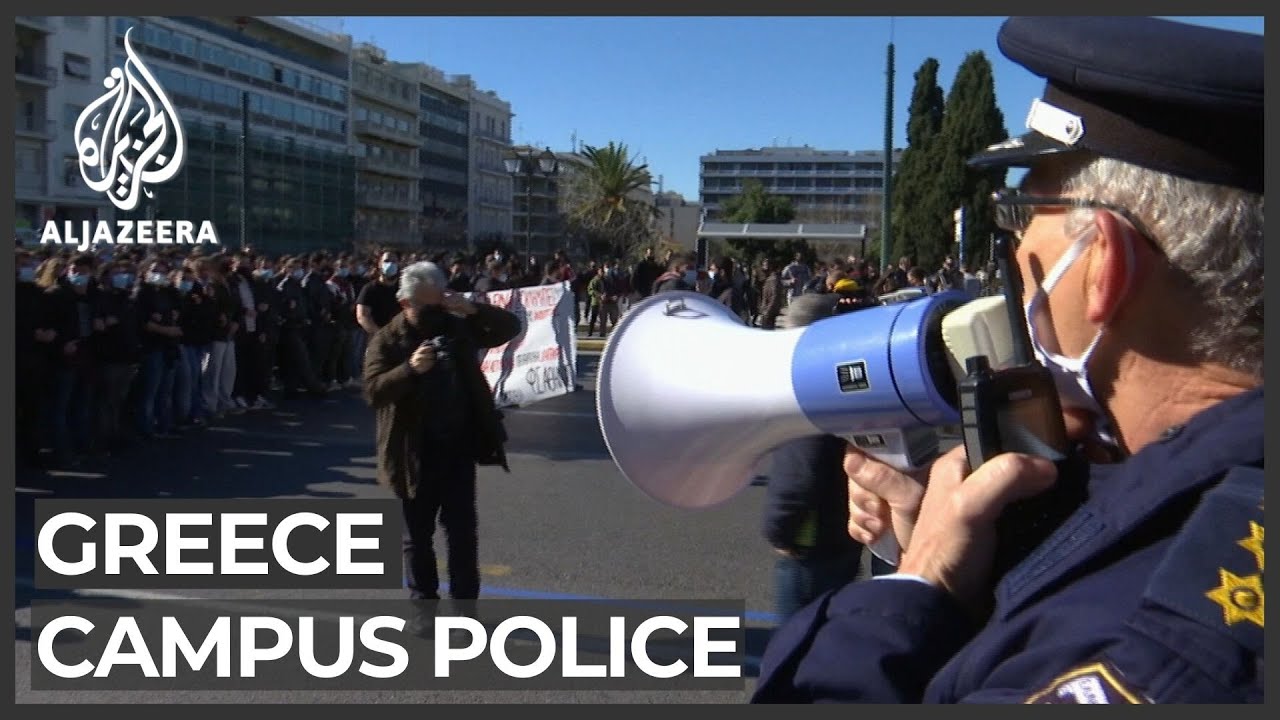 ‘We’re afraid’: Greek plan to police universities panics students