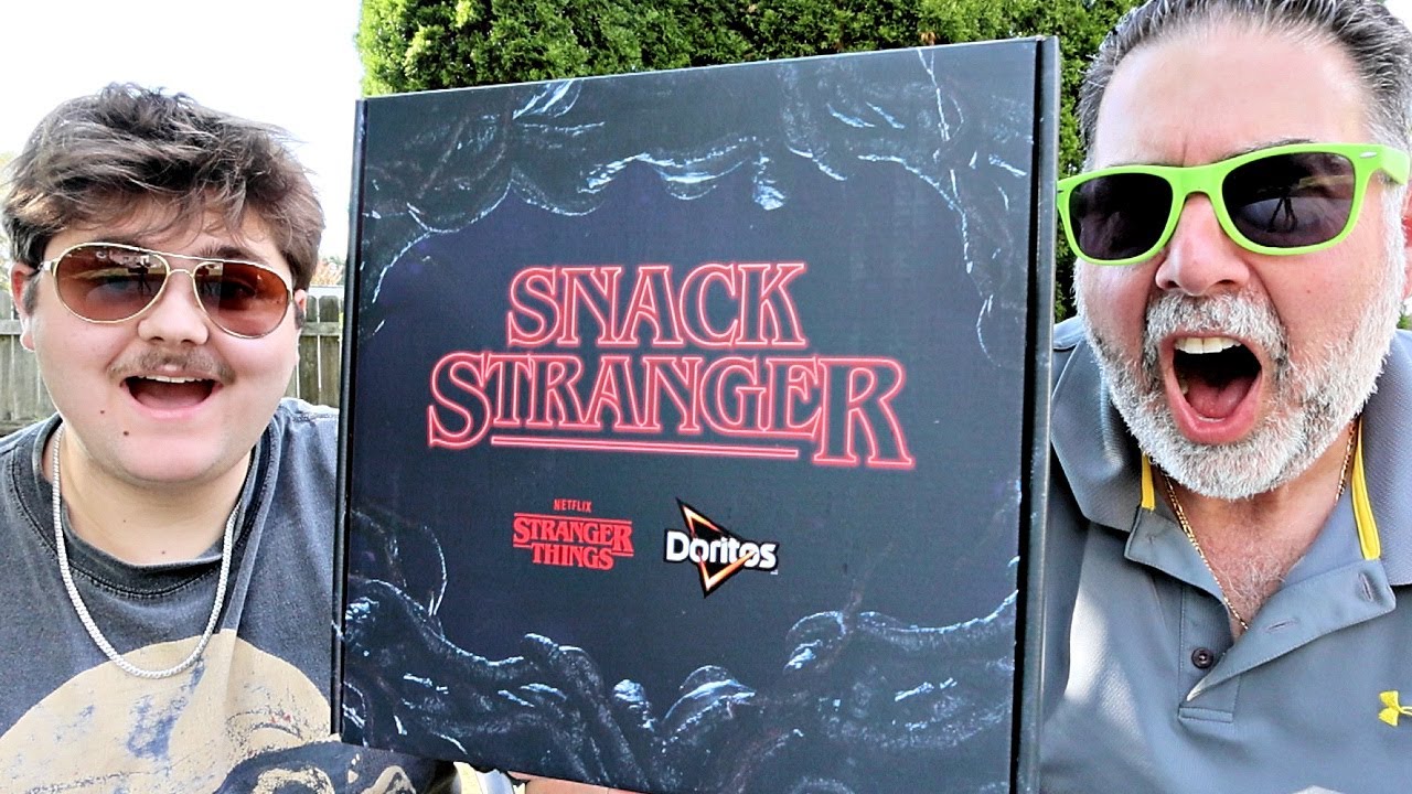 Doritos прислали нам загадочную коробку из сериала «Очень странные дела»!