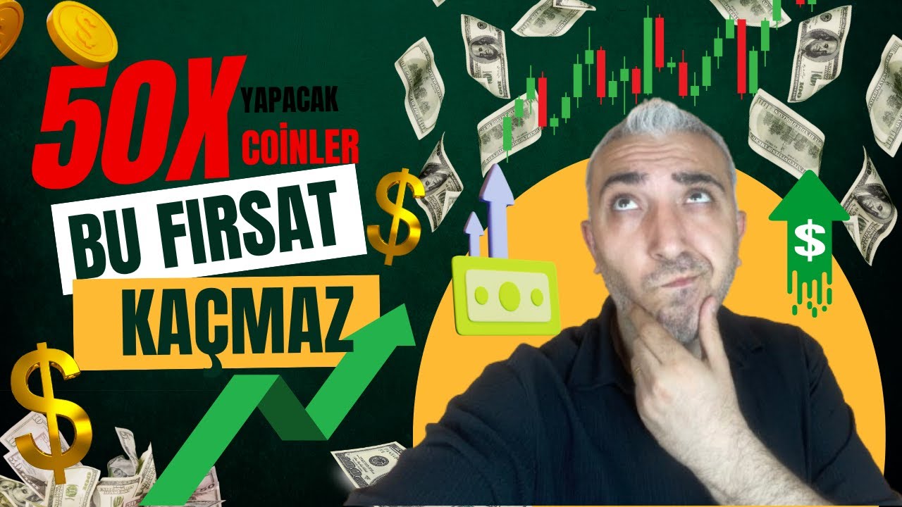 50X YAPACAK ALT COİNLER / / Bu Coinler Boğa Sezonunda U&ccedil;abilir!