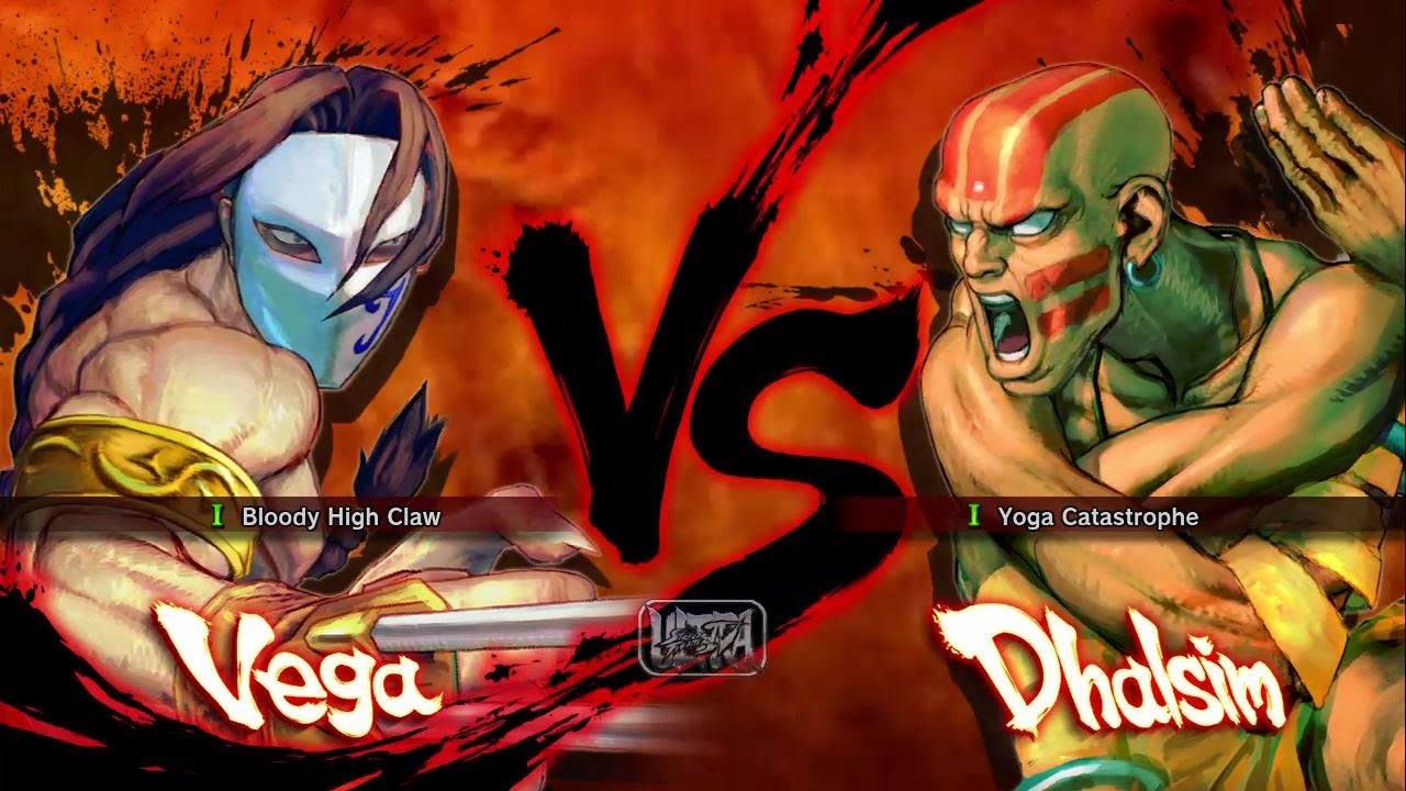 Ultra Street Fighter 4 - Vega Vs Dhalsim [Hardest]