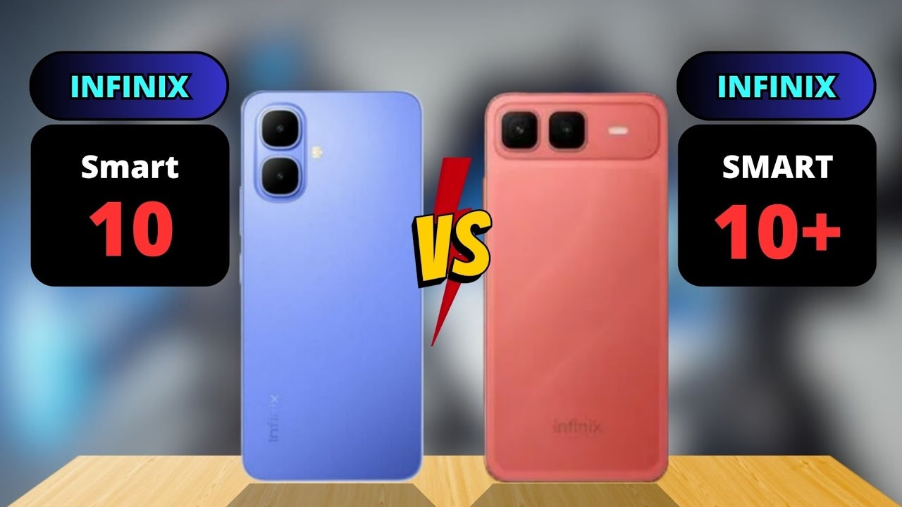 Infinix Smart 10 vs Infinix Smart 10 Plus Comparison
