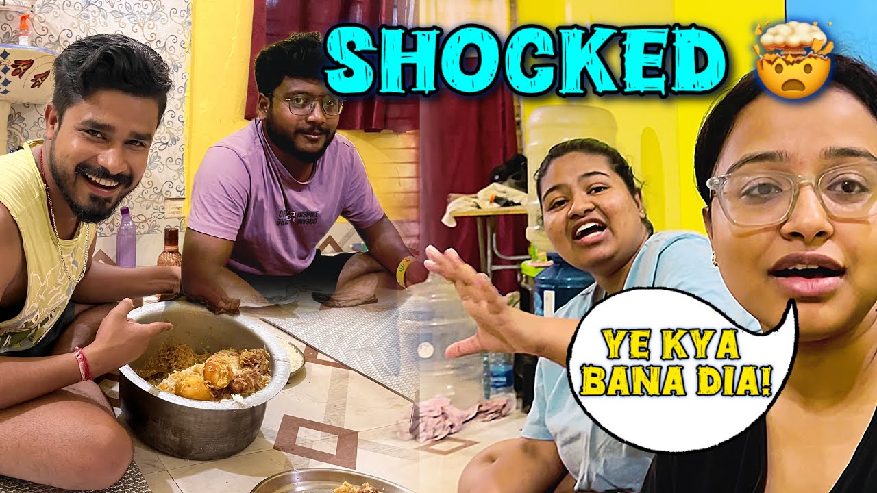 Rajesh ne aj jo banaya wo khake sab ke sab shock ho gaye 😮| @TRIPTHEWILD