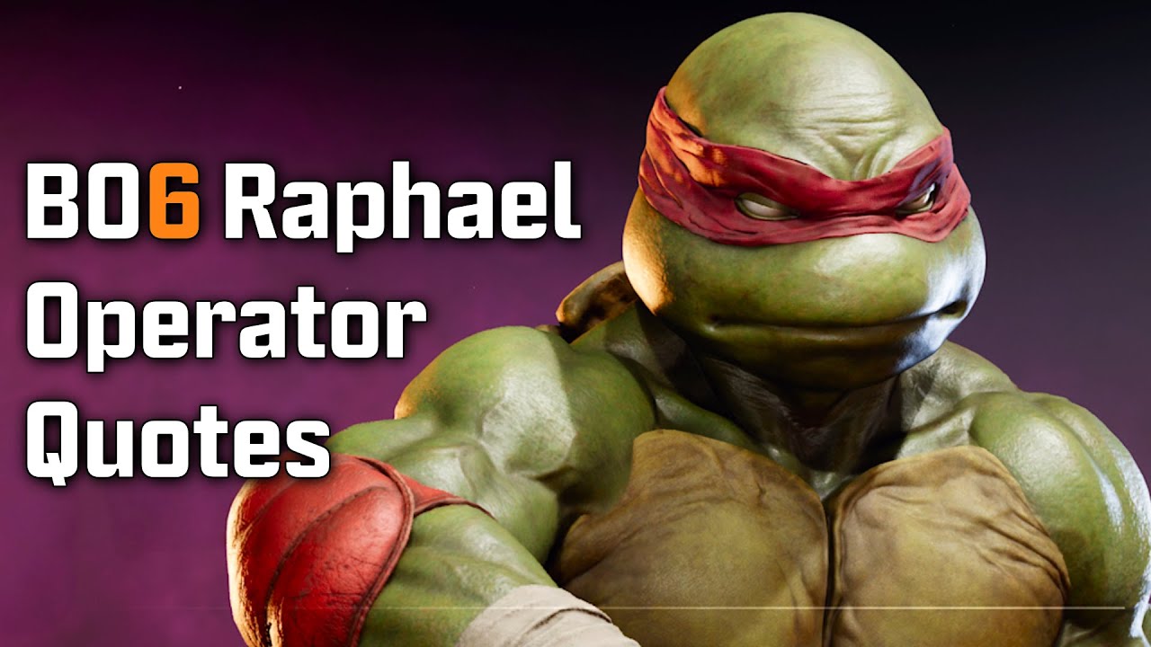 Black Ops 6 Zombies - Raphael Operator Quotes