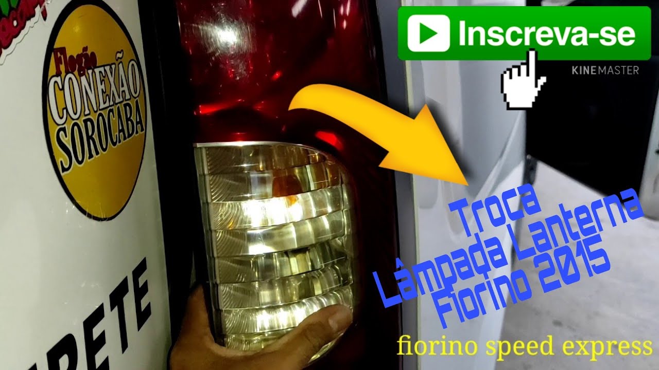 Como Trocar a Lâmpada da  Lanterna Traseira Fiorino 2015