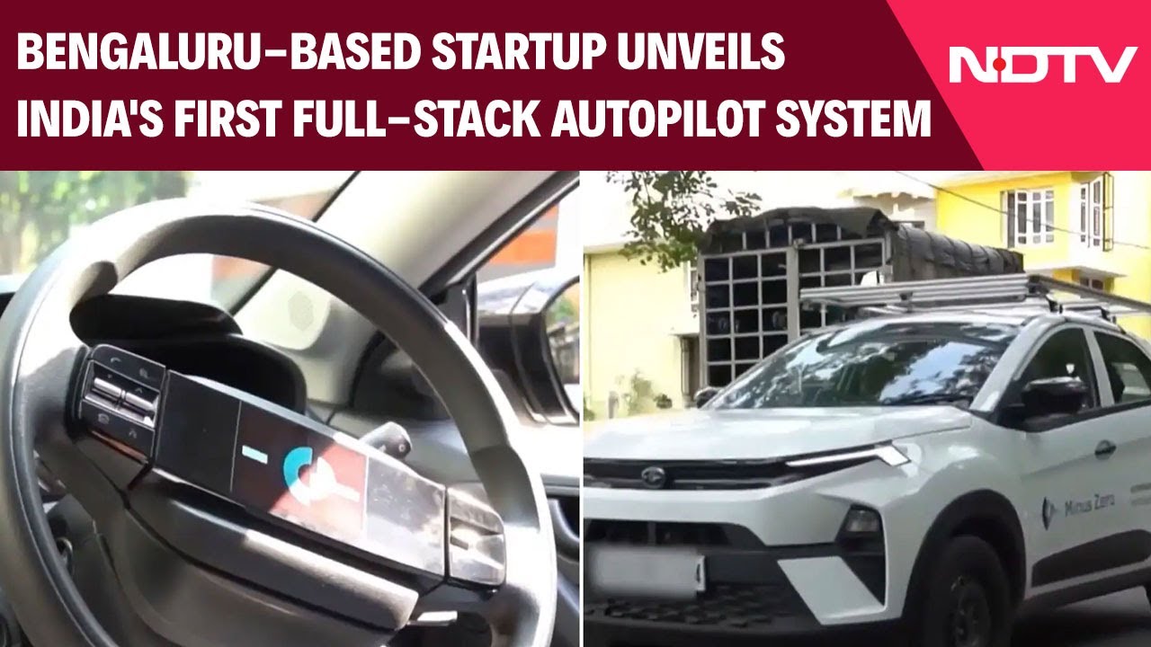 Bengaluru-Based Startup Unveils India's First Full-Stack Autopilot System