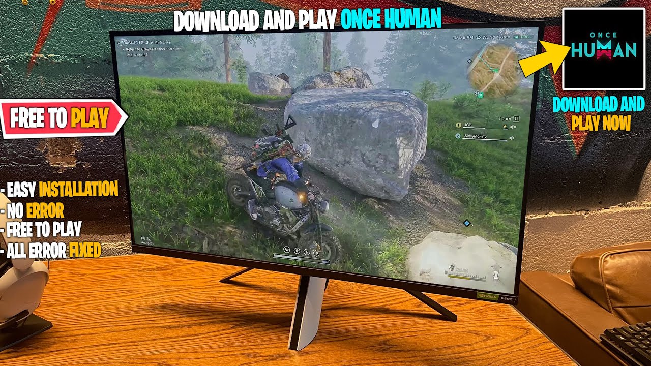 How To Download and Play Once Human In PC/Laptop (Free To Play)