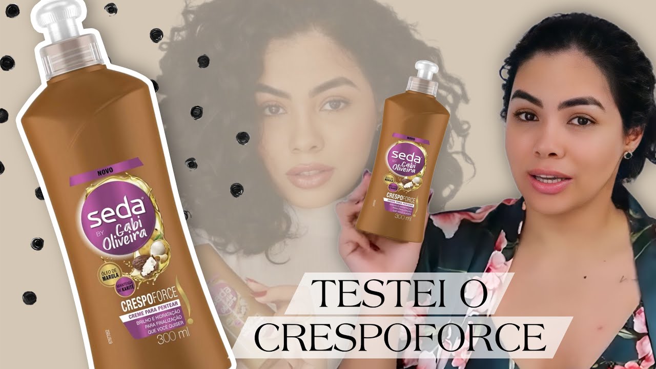 TESTEI O CRESPOFORCE DE SEDA | Joyce Lima ✨