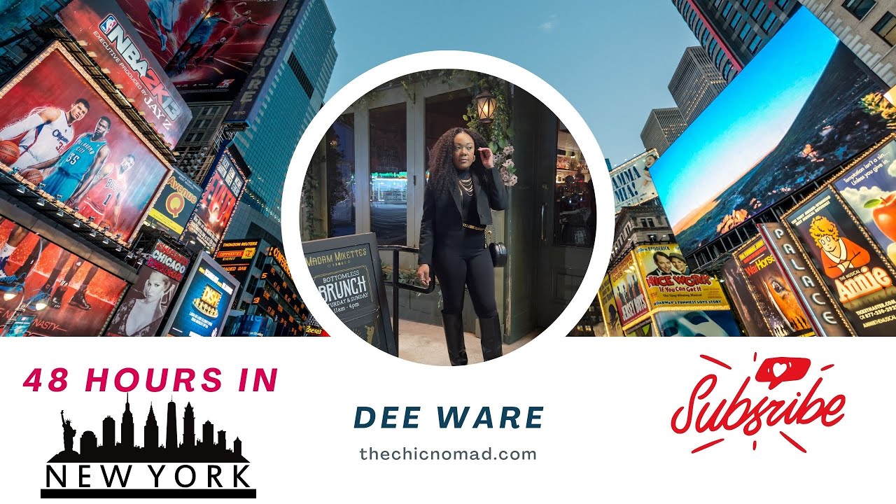 DeeWare | New York Travel Vlog Shopping Fashion Brunch Speakeasy