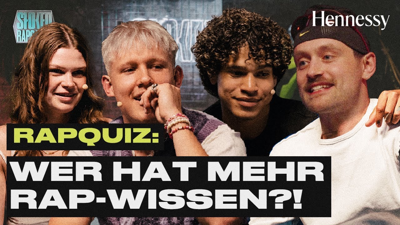 Quiz über Sido, Luciano, Peter Fox & mehr I RAPQUIZ presented by HENNESSY