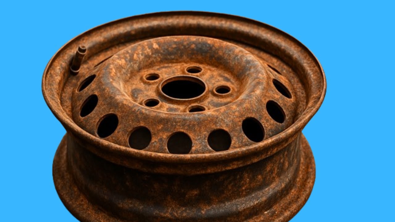 I Regret Not Knowing This Sooner! Transform Old Car Rims Into Something Amazing!
