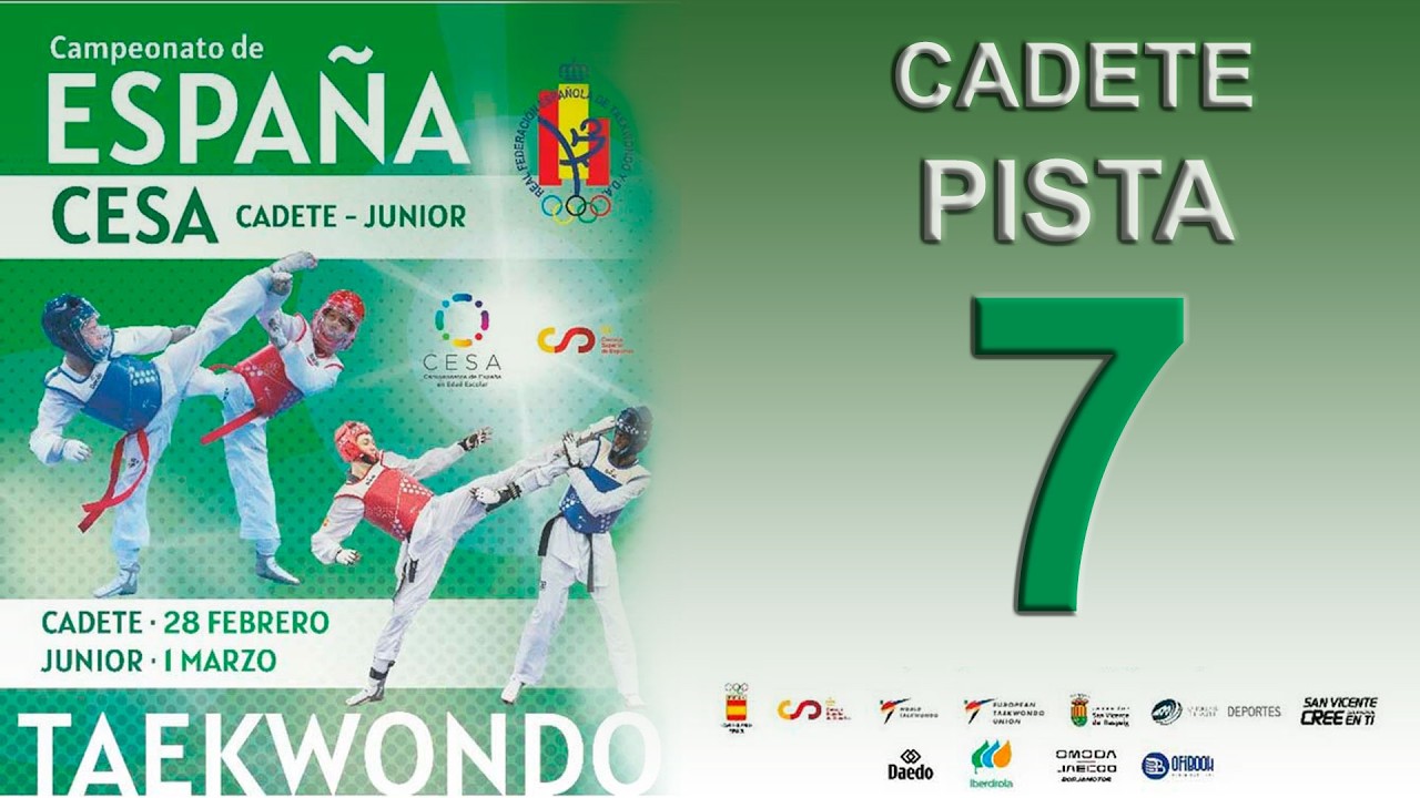 Pista 7 - Cadetes - Campeonato de España CESA 2026