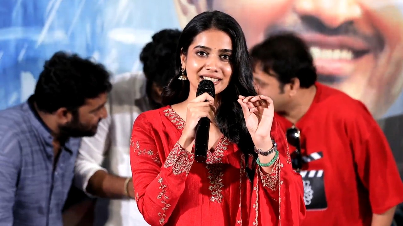 Actress Sri Gouri Priya Speech @ Chennai Love Story 50CR Blockbuster Celebrations