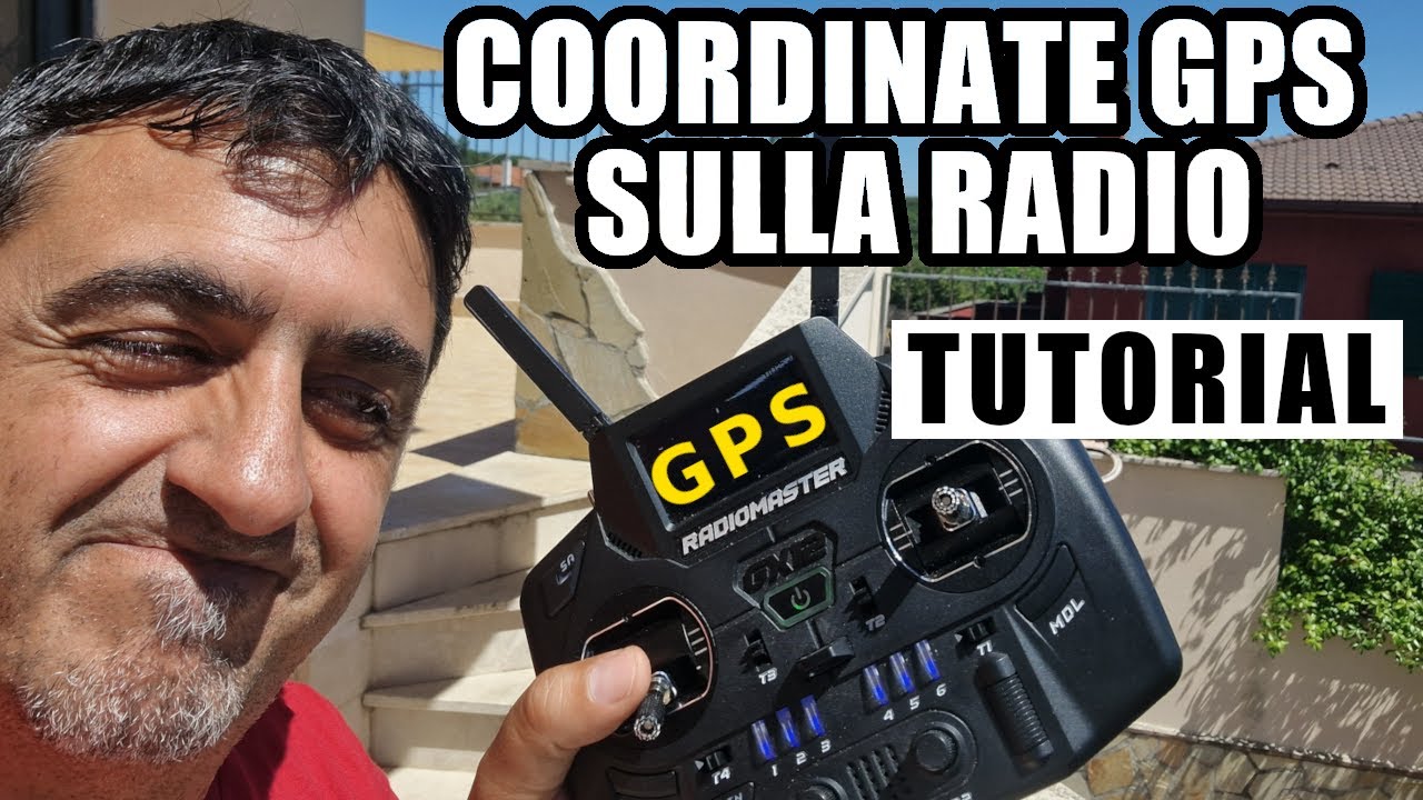 COME IMPOSTARE LE COORDINATE GPS SULLO SCHERMO DELLA RADIO DEL TUO DRONE // TUTORIAL