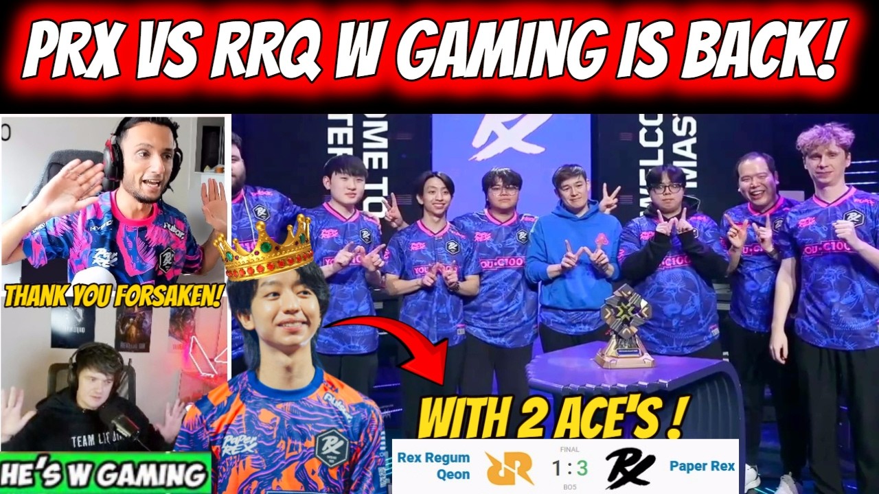 FNS & Sliggy React to PRX Shows W Gameplay Against RRQ in VCT Kickoff (Winner Goes to Santiago)