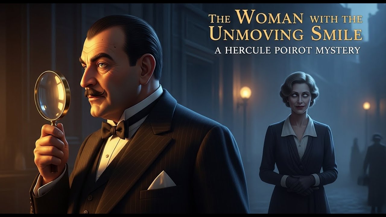 🎩Hercule Poirot & The Woman with the Unmoving Smile | A Hercule Poirot Myster.