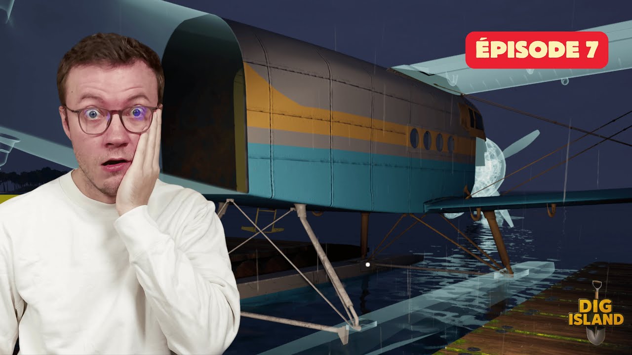 Dig Island : La construction de l'avion avance bien ! EP7