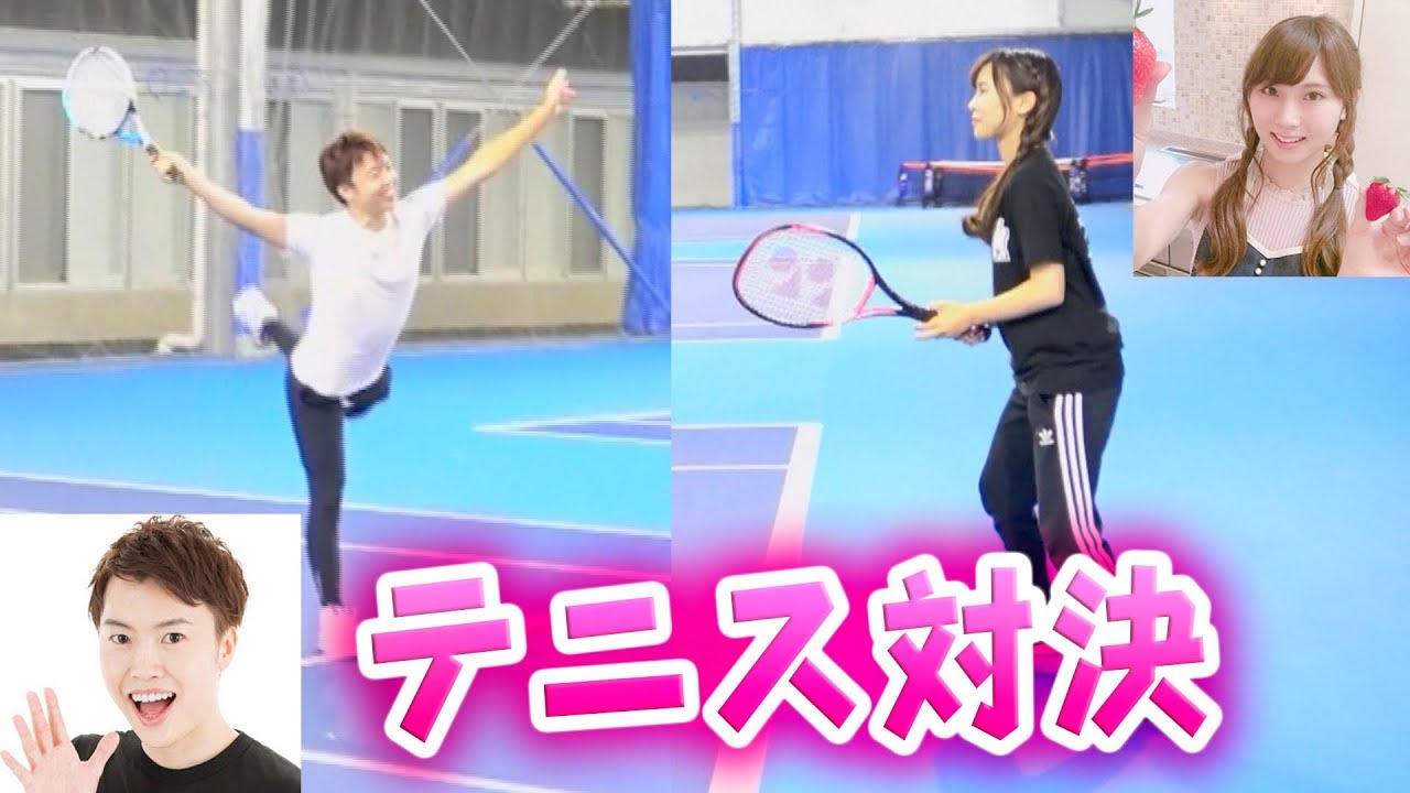 マスオさんと男女でテニス対決！~罰ゲームは○○○○~