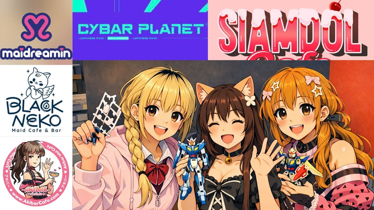 จัดอันดับ IDOL CAFE - เร็วเทพ 53 #valentinesday  #maidcafe #thailand #gunpla