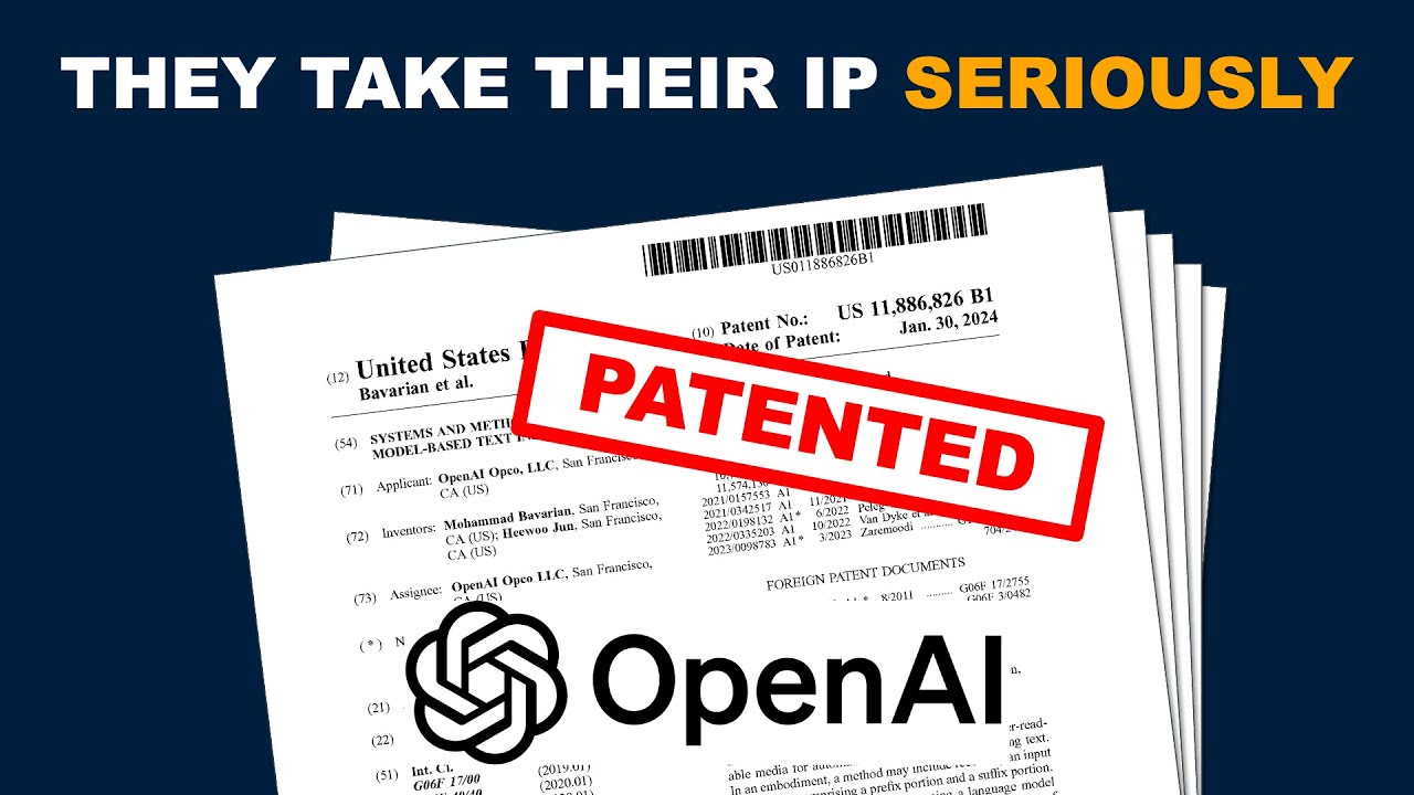 OpenAI's Patents Revealed: Patent Attorney Analysis