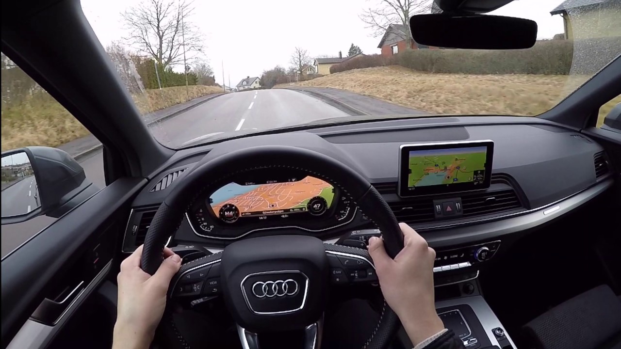 2017 Audi Q5 2.0 TDI Quattro S-line 60 FPS POV/test drive acceleration