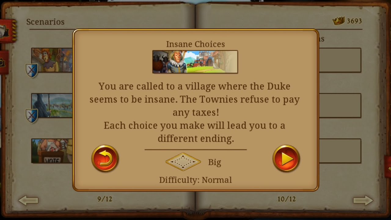 Townsmen Gameplay | Scenario Insane Choices | Relaxing & Stress-Free