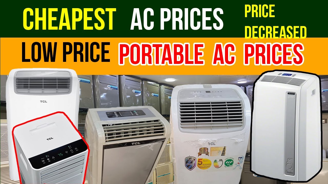 Cheapest AC Prices | Low Price Portable AC | Big Discount on AC | Jackson Market Karachi