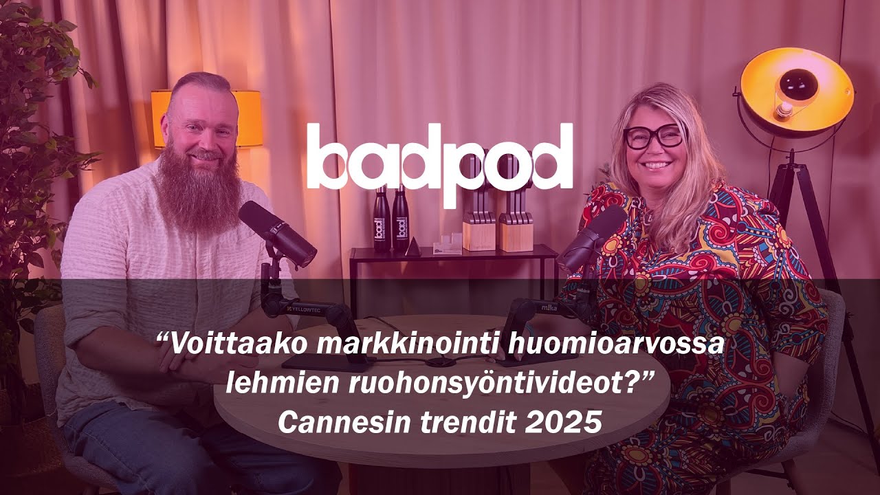BABpod jakso 10: Cannes 2025 trendit – mitä tapahtuu markkinoinnissa juuri nyt?