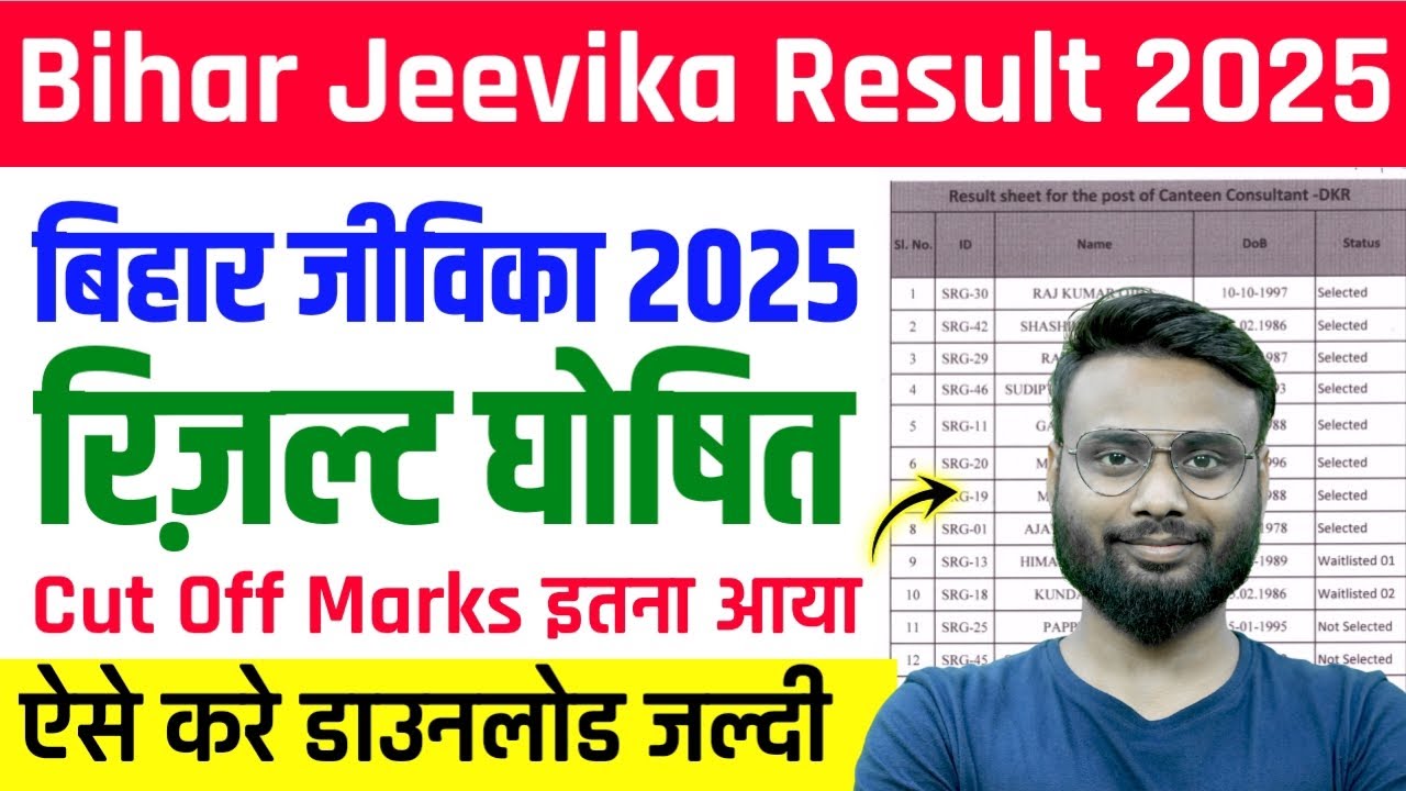 🔥Bihar Jivika Result Download 2026।✅ How To Download Bihar Jeevika Result 2026
