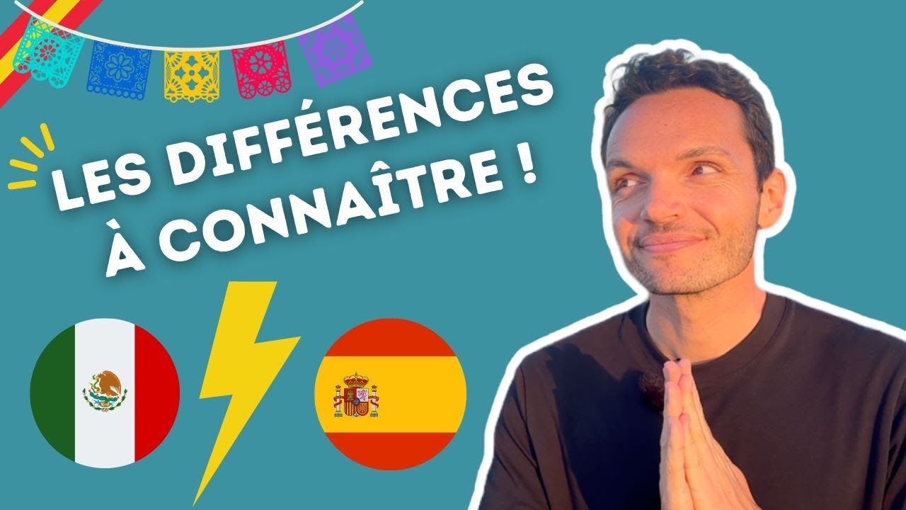 Espagnol MEXICAIN 🇲🇽 et d'ESPAGNE 🇪🇸 Les indispensables !