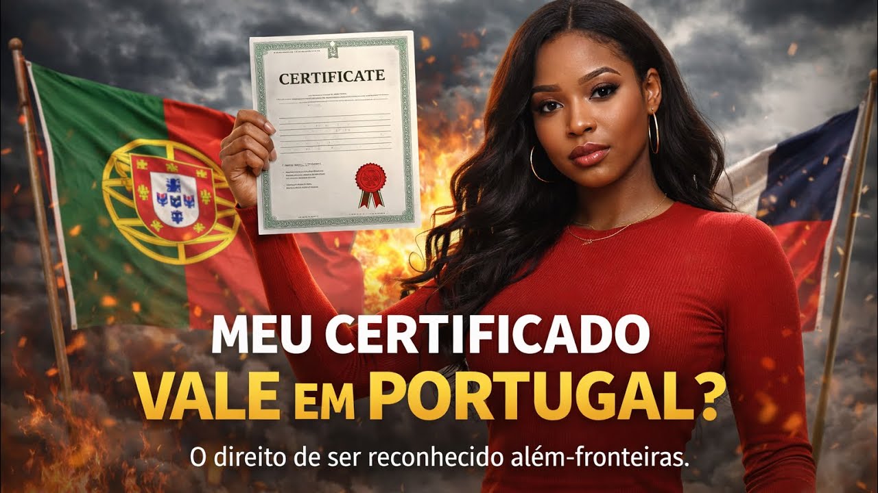 Meu certificado vale em Portugal?🇵🇹