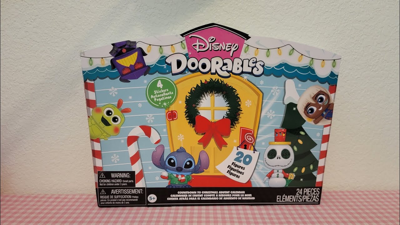Disney Doorables 2024 Countdown to Christmas Advent Calendar w/ Exclusives pt1